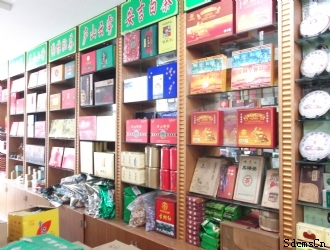 南昌茶叶展柜