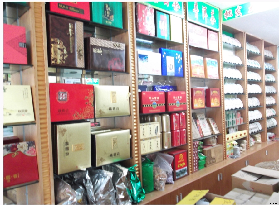 南昌茶叶展柜