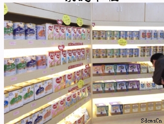 南昌奶粉展柜