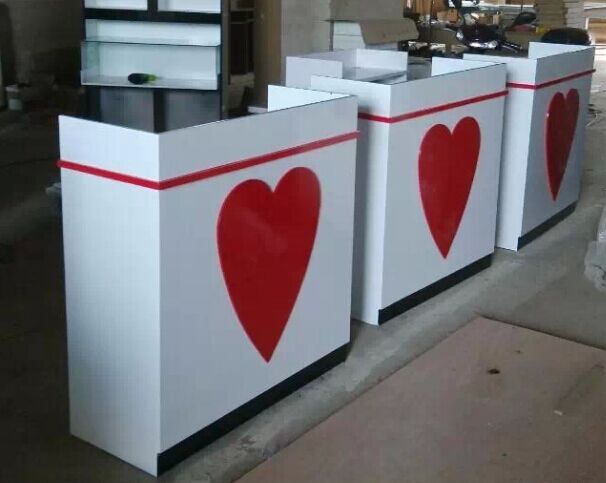 江西收银台，80公分红心收银台价格