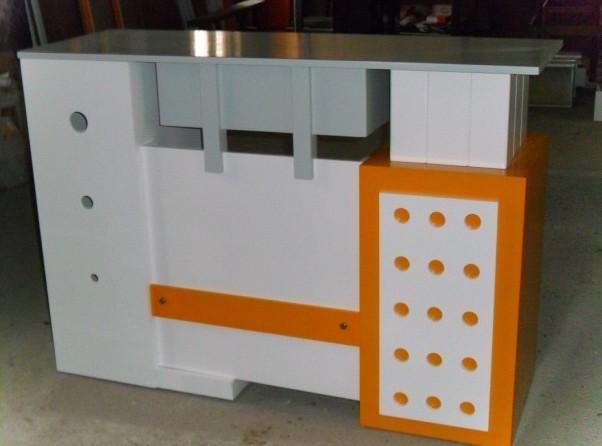 宜春个性收银台定制，1.2米*0.5*0.75米