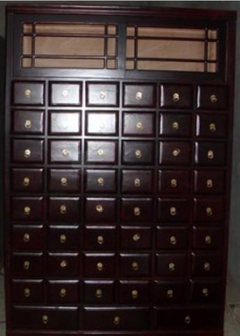 江西中药柜详细规格，实木中药柜图片