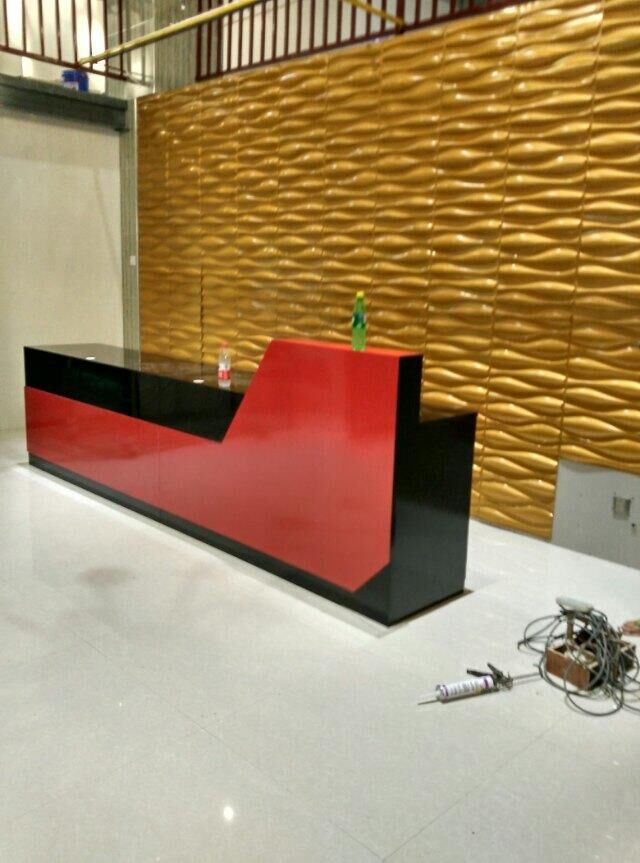 江西黑红搭配前台