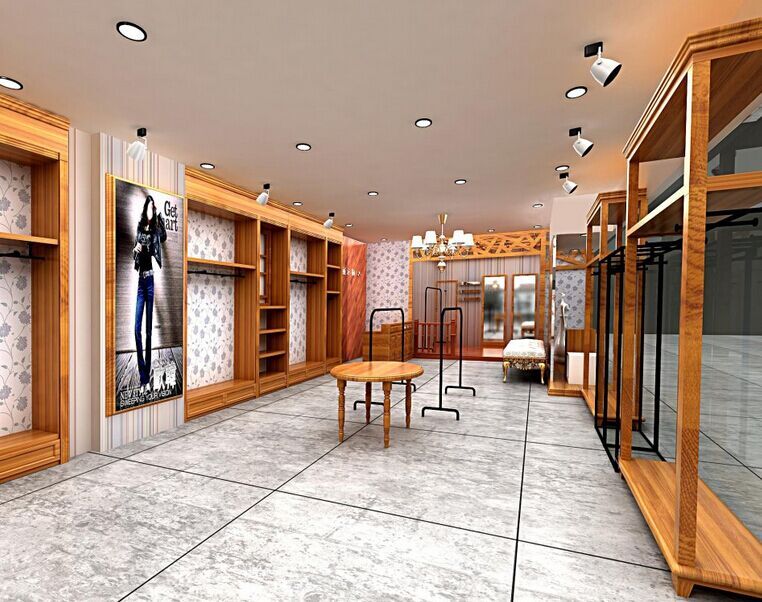 高大尚品牌连锁南昌服装展柜