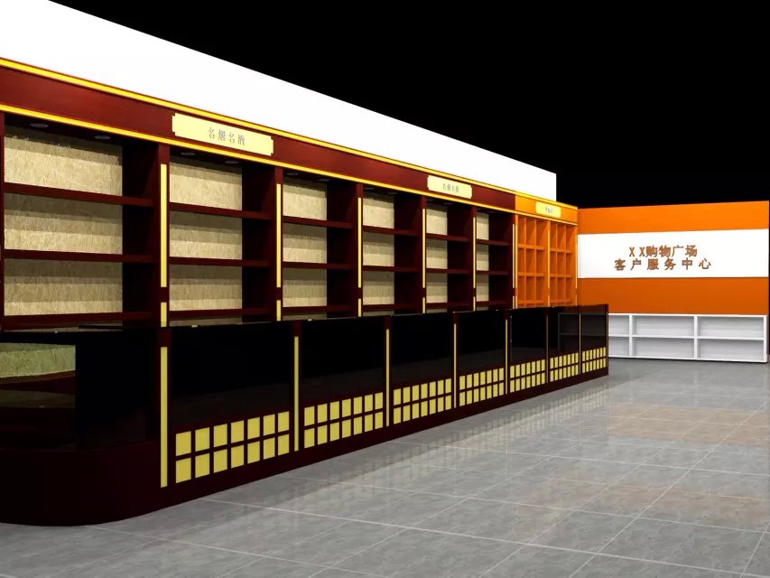 质量上乘的南昌烟酒展柜定做厂家