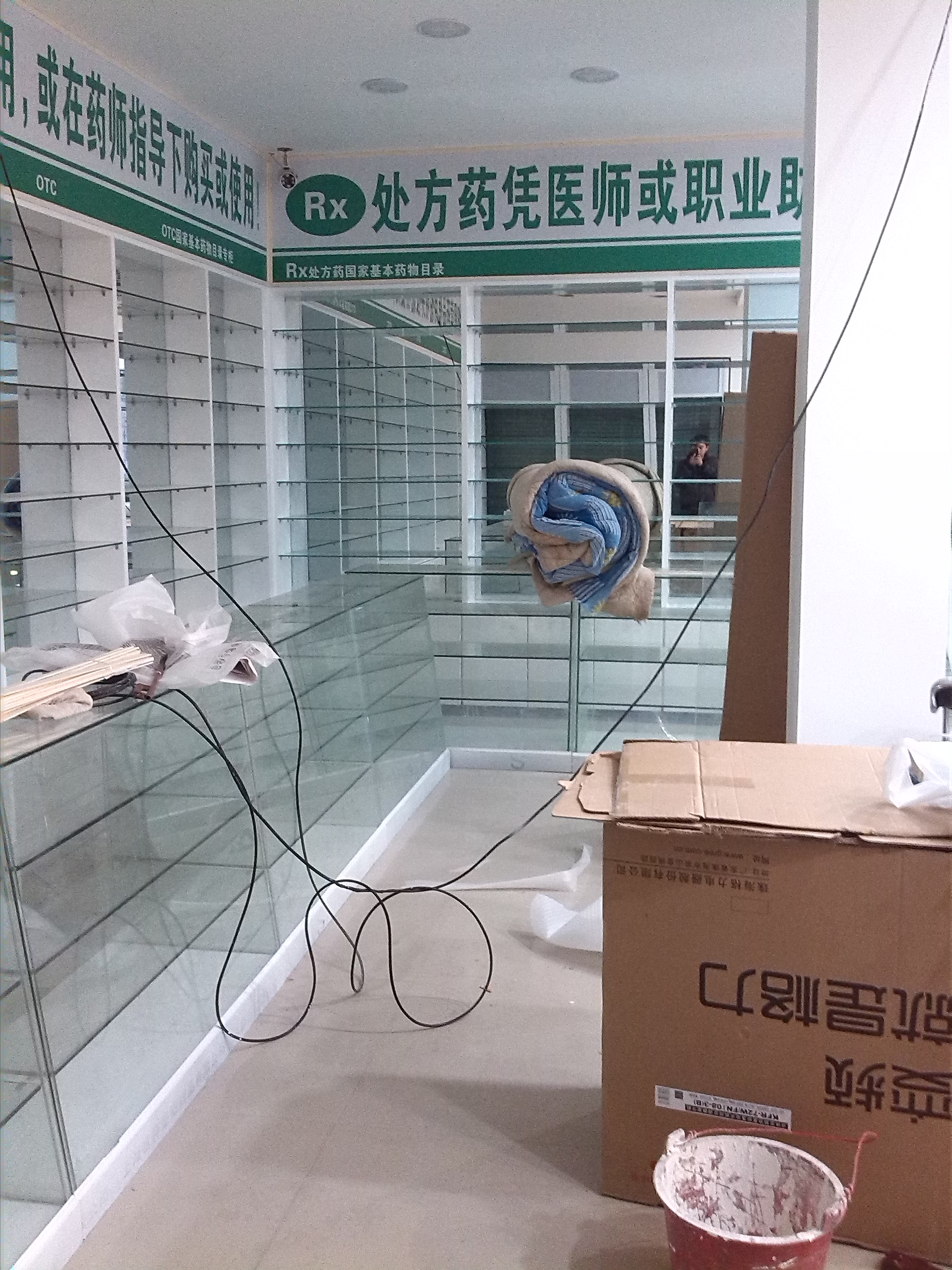 江西药店玻璃柜台,西药高柜定做